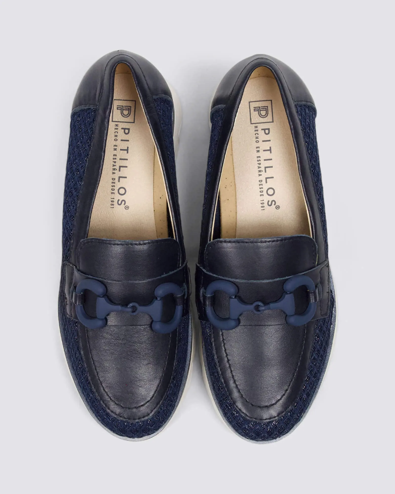 5630 PLATFORM LOAFERS MARINO LEATHER