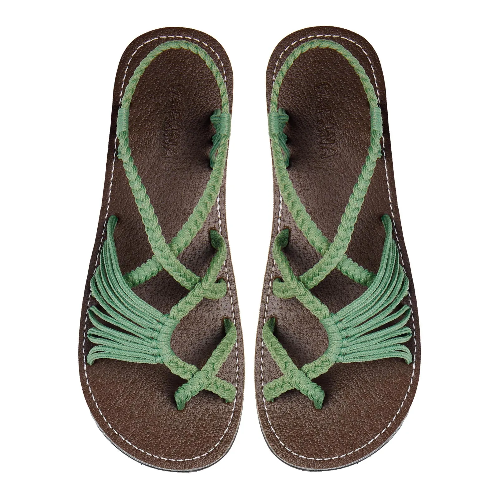 Banyan - Green tea Rope Sandals
