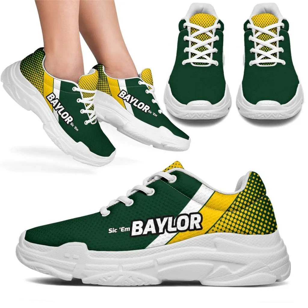 Baylor Sic 'Em Basketball Fan Chunky Walking Shoes