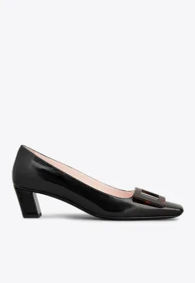 Belle Vivier 45 Leather Pumps