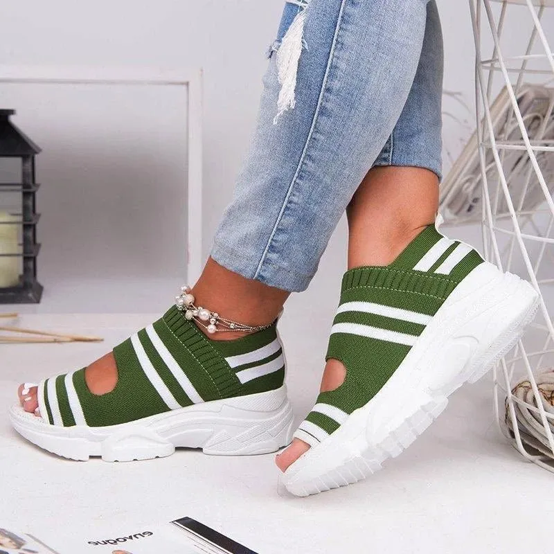 Breathable Wedge Sandals