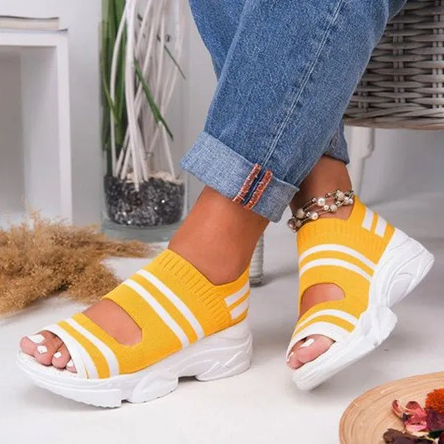 Breathable Wedge Sandals