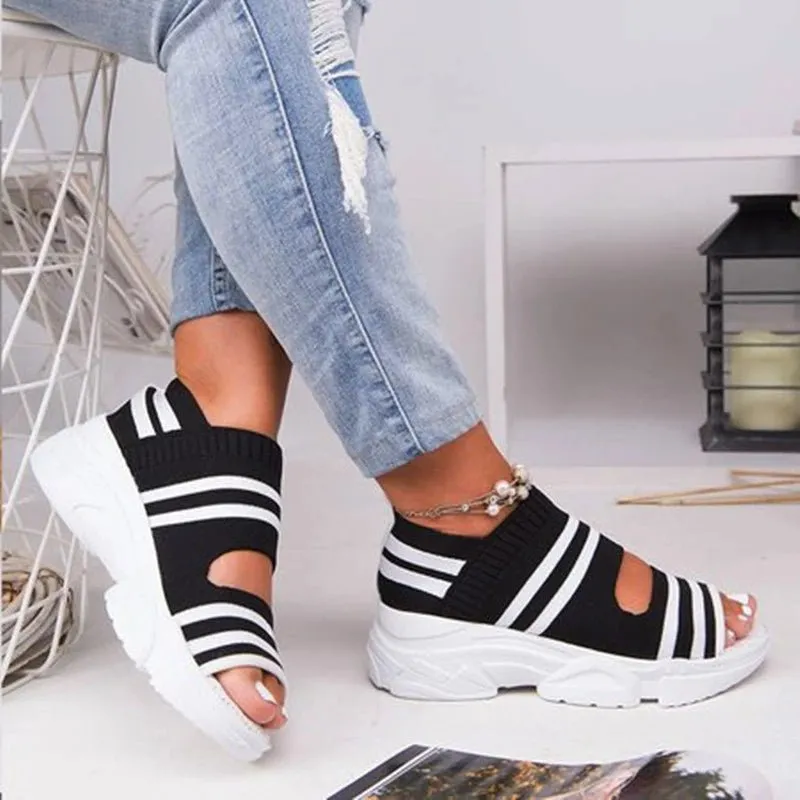 Breathable Wedge Sandals