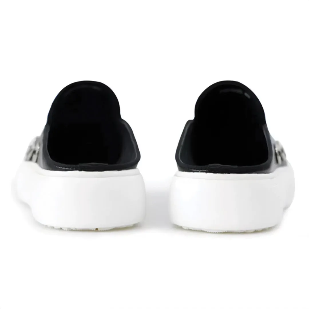 Button Mule Sneaker