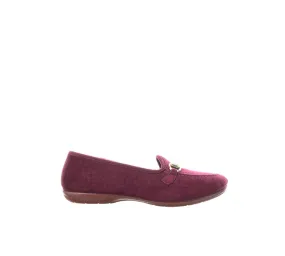 Comfy Burgundy Slipper