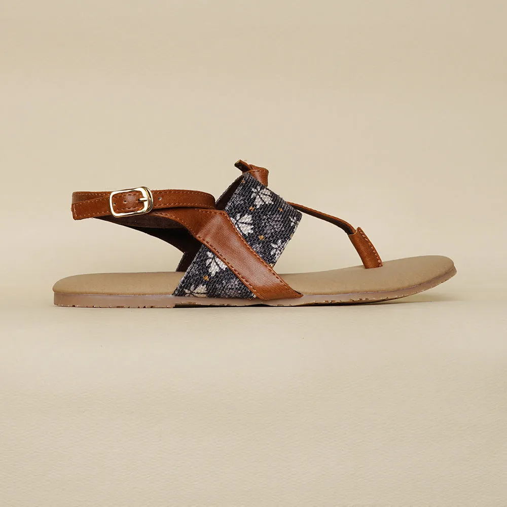 Deccan Bidri T Strap Sandal