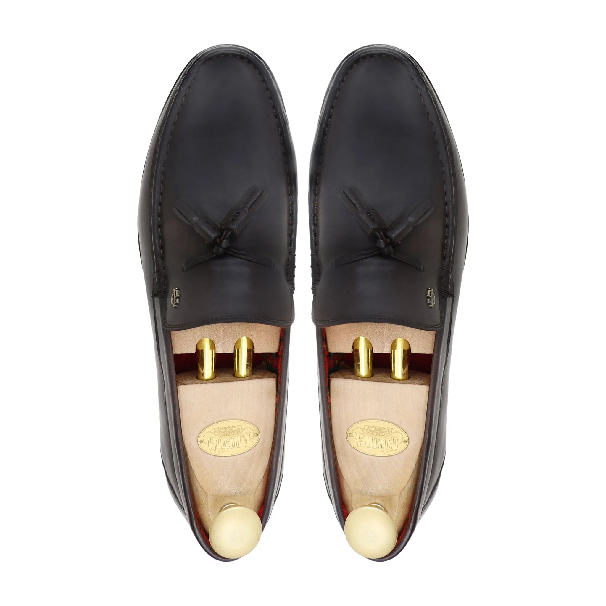 Eagan - Men's Dark Brown Calf Leather Loafer