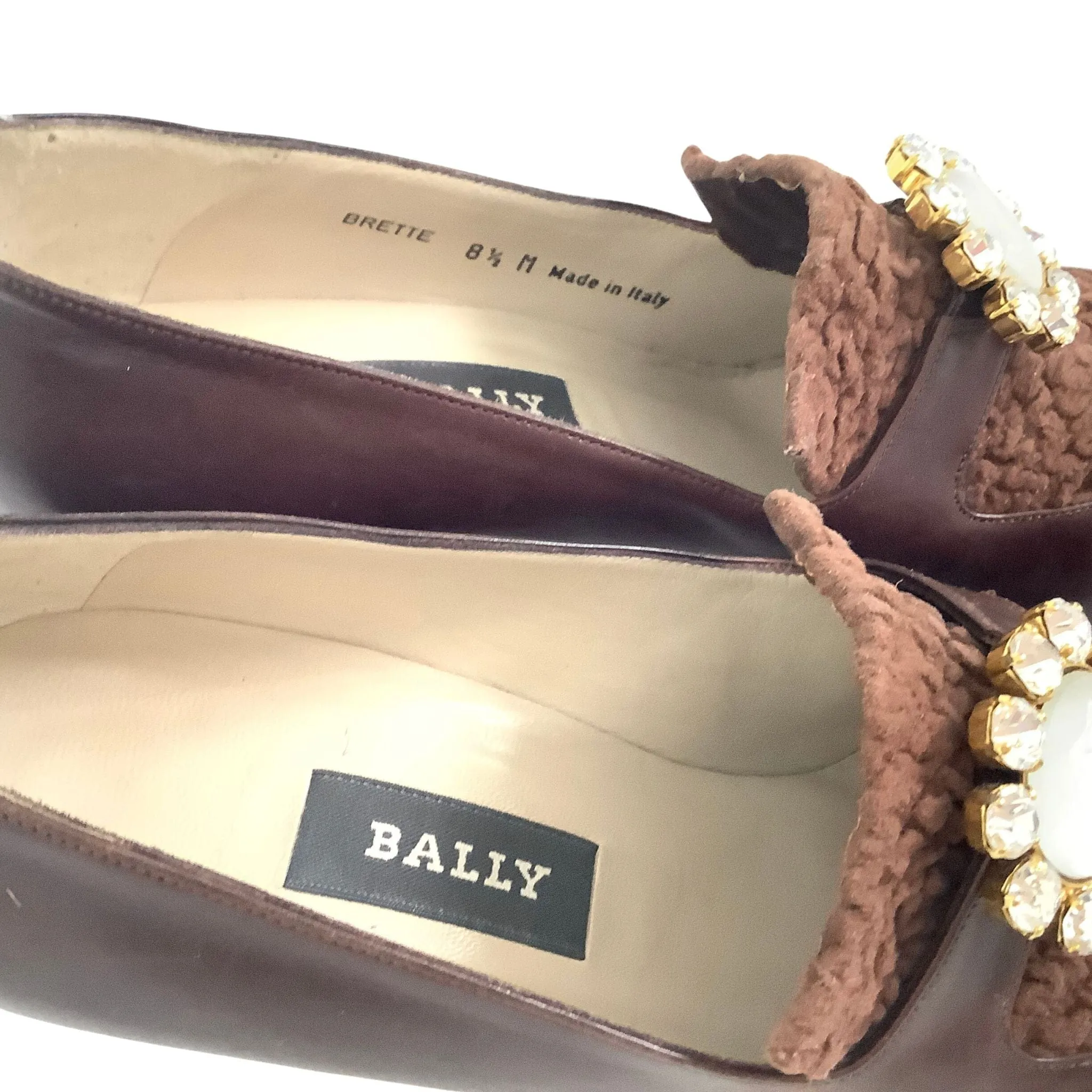 Embellished Bally Heels