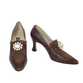 Embellished Bally Heels