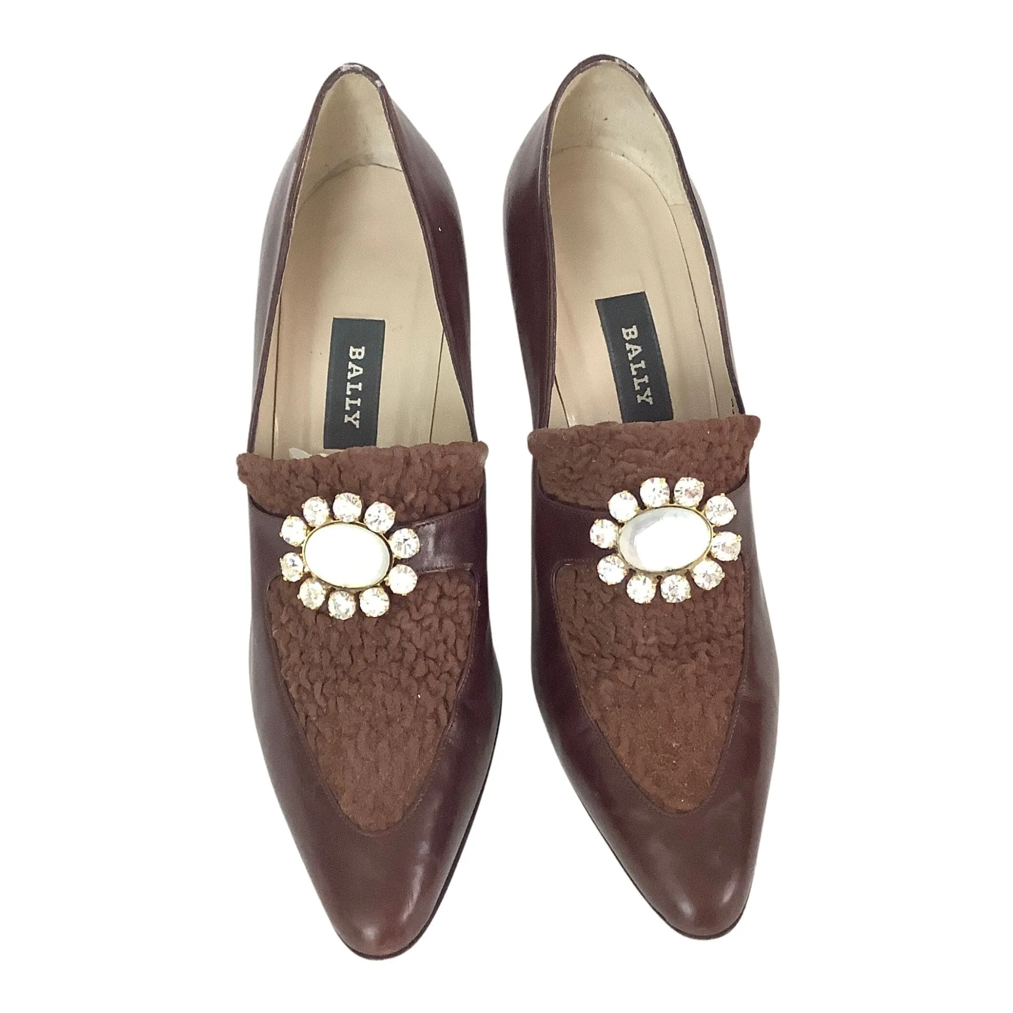 Embellished Bally Heels