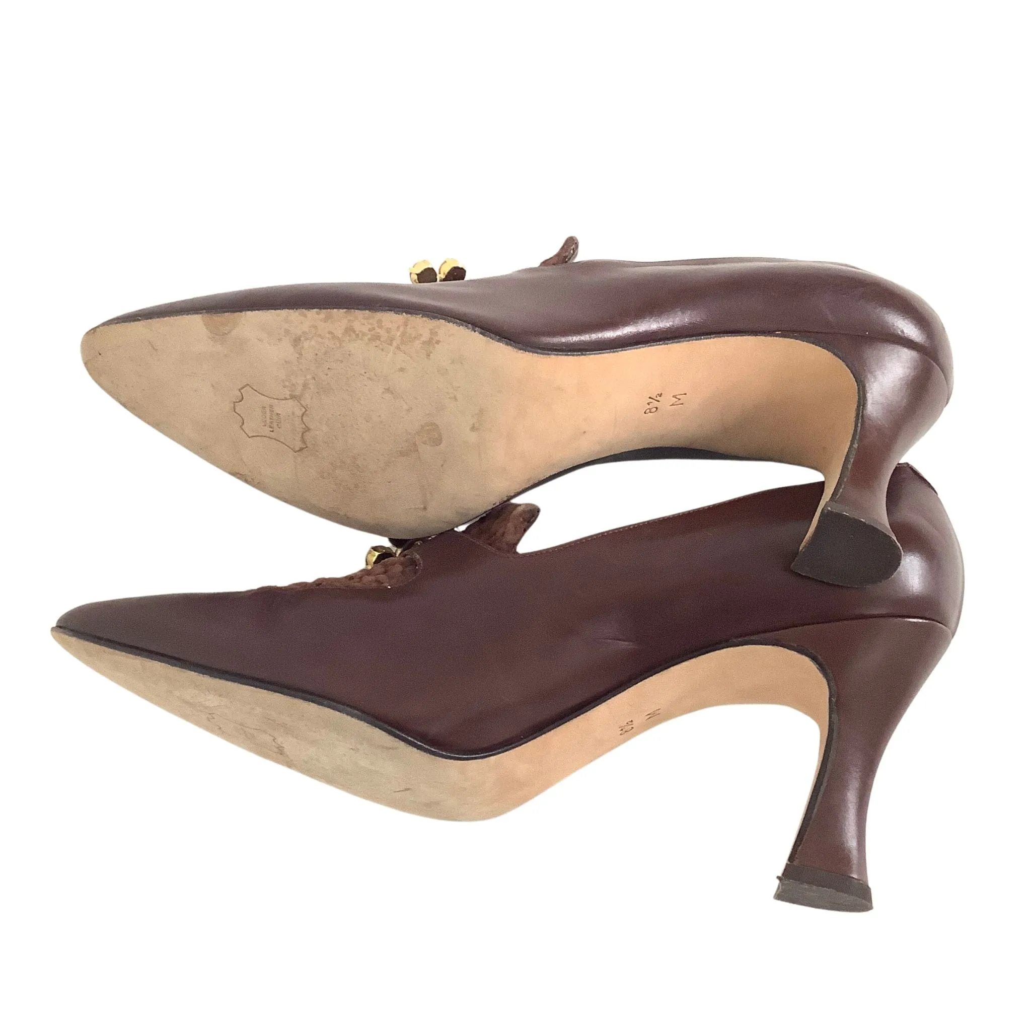 Embellished Bally Heels