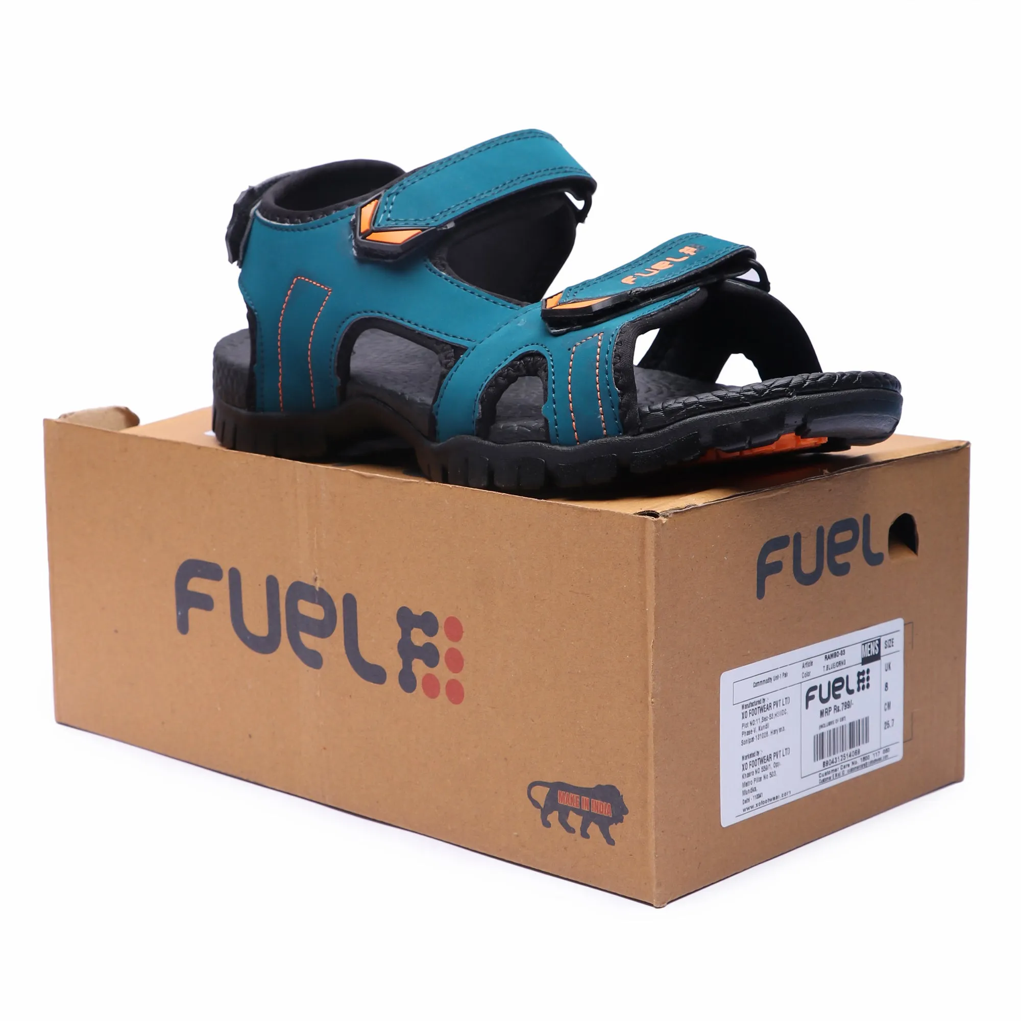 FUEL Rambo - 03 Sandal For Men's (BLUE)