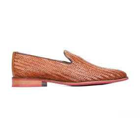 Gibson Weave Loafer // Tan