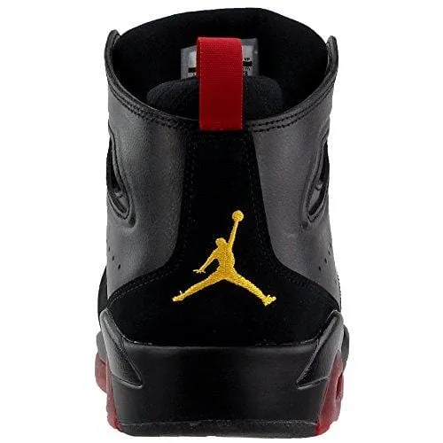 Jordan Mens FLTCLB 91 Black Dandelion Varsity RED Size 10.5