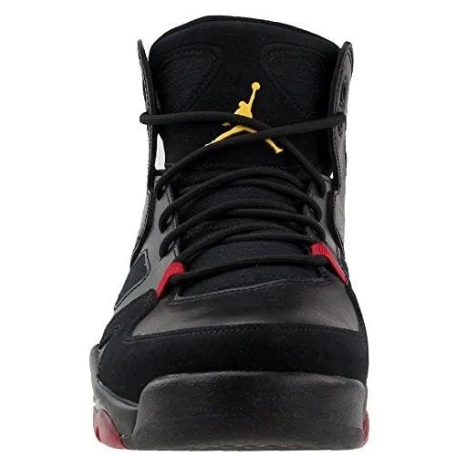 Jordan Mens FLTCLB 91 Black Dandelion Varsity RED Size 10.5