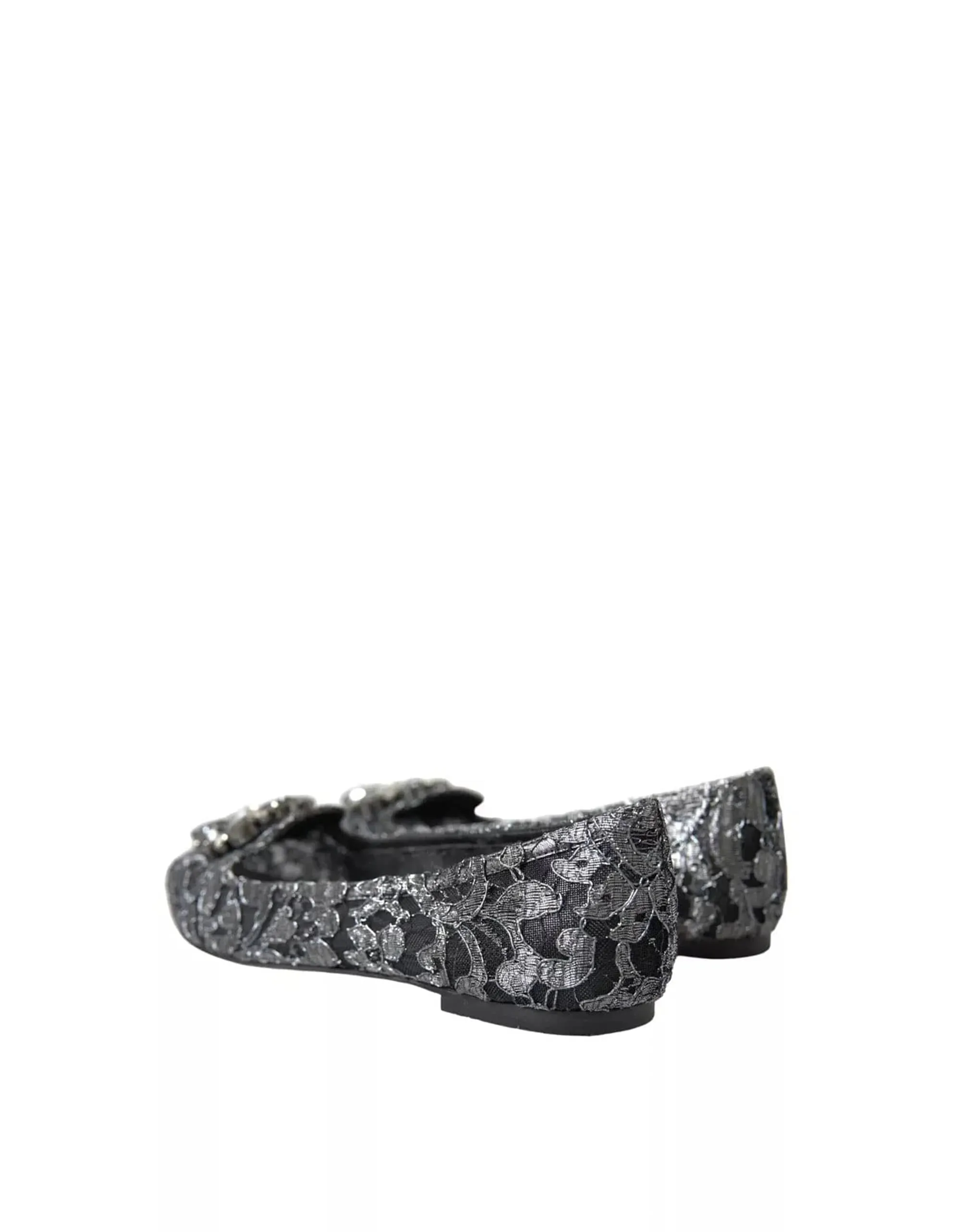 Lace Crystal Ballet Flats