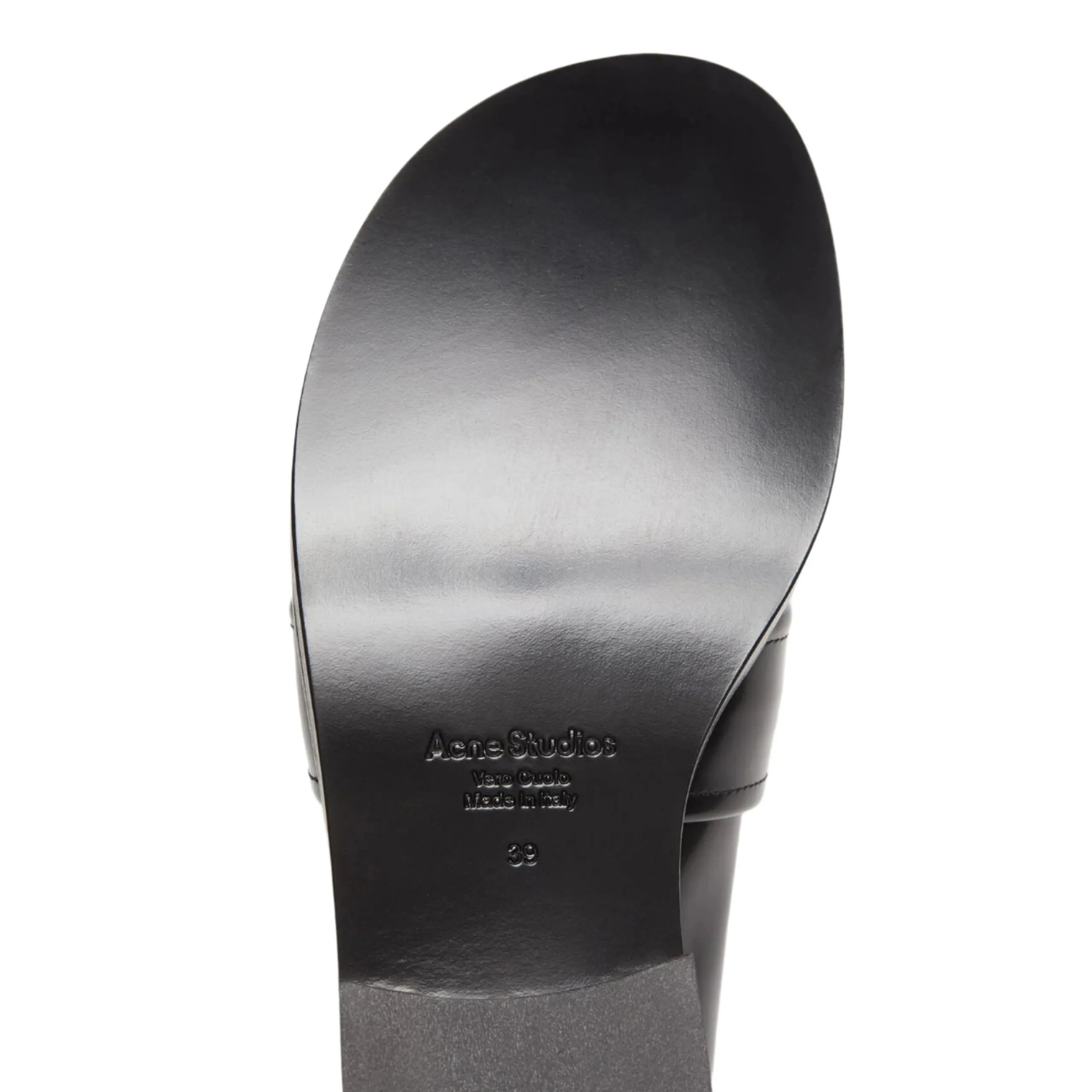Leather Loafers (Black)