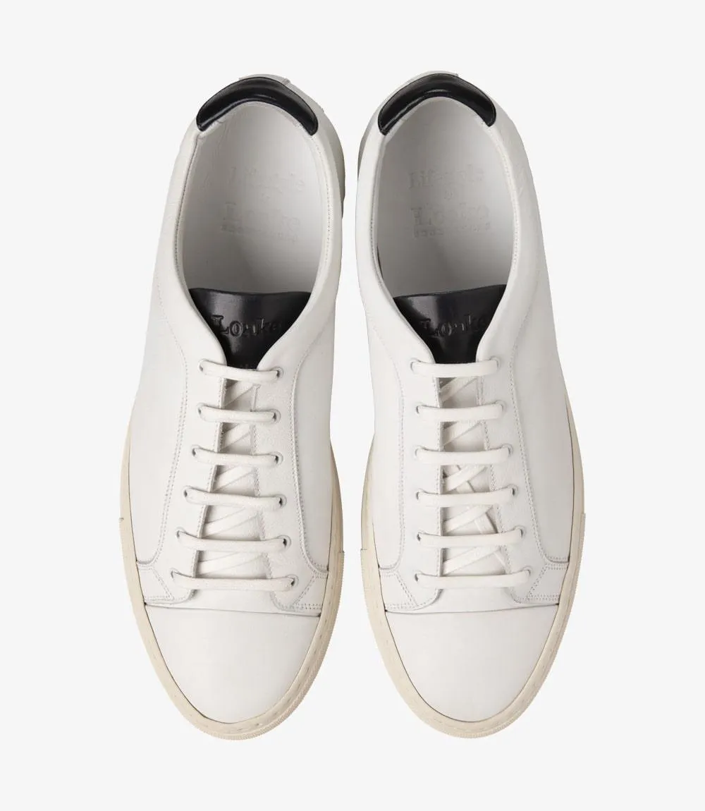 LOAKE DASH WHITE SNEAKER RUBBER CUP SOLE F-MEDIUM