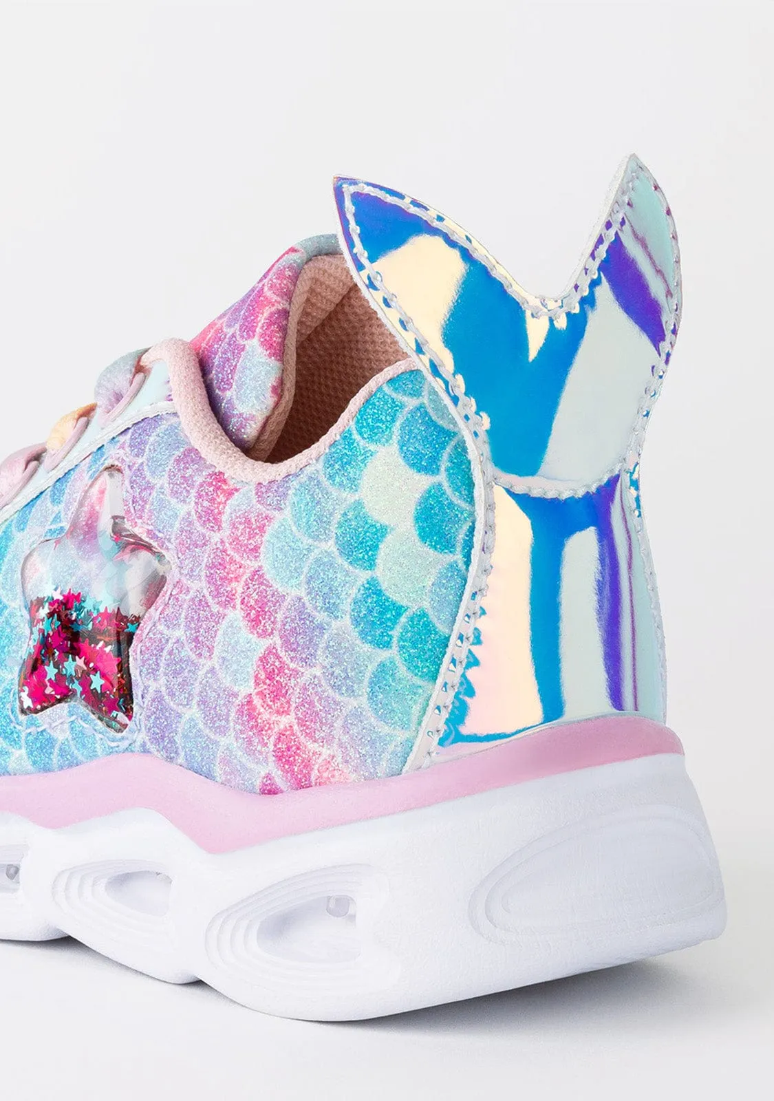 Mermaid Sneakers With Lights