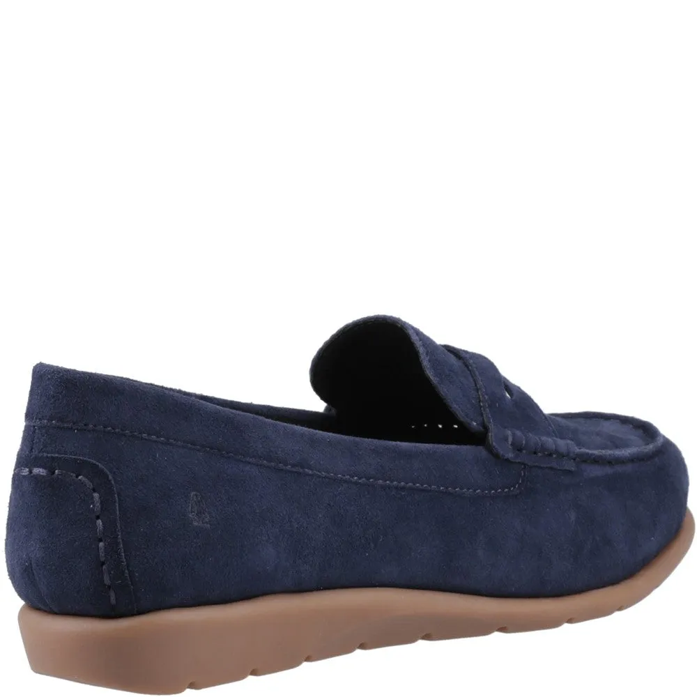 Navy Shelby Suede Loafers