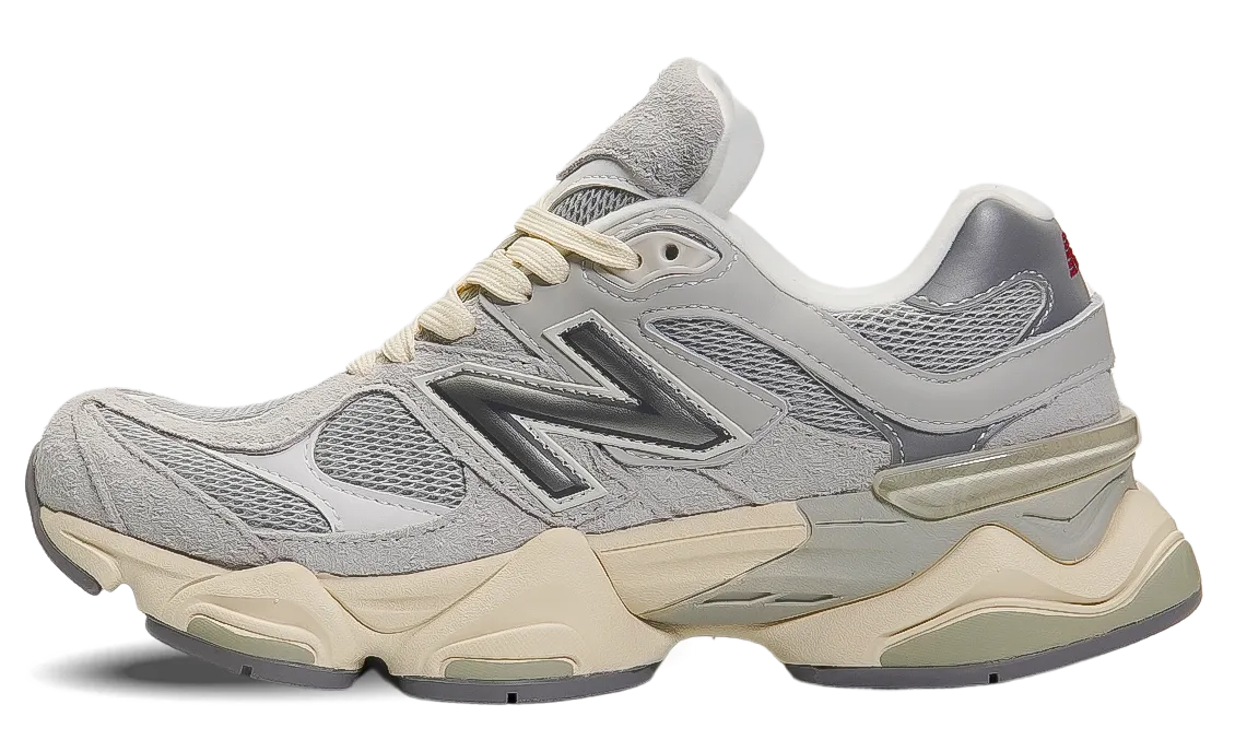 New Balance Grey 9060 Suede Sneakers