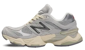 New Balance Grey 9060 Suede Sneakers