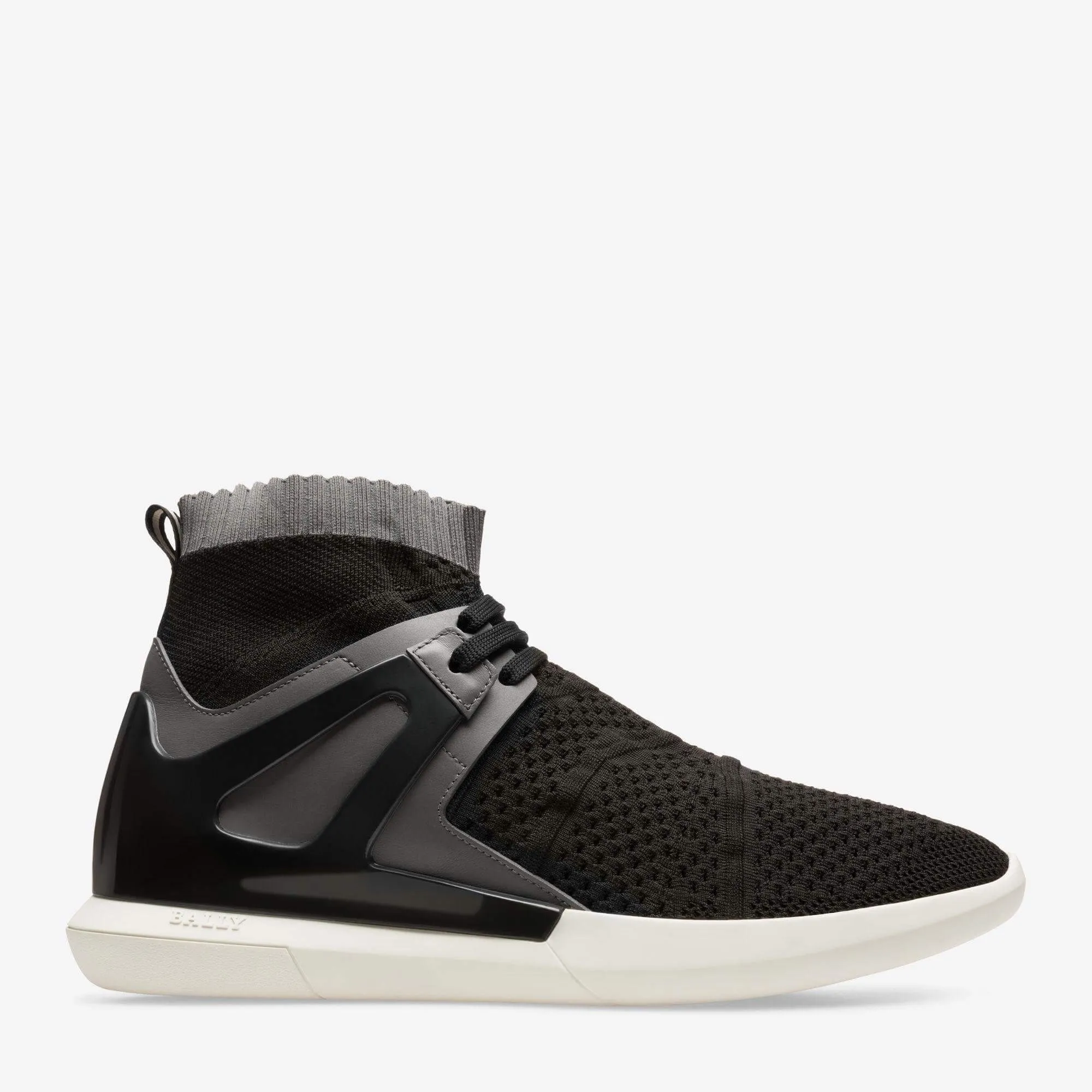 NEW Bally Avallo Men's Black Leather/Fabric Sneakers US 11.5 MSRP $550