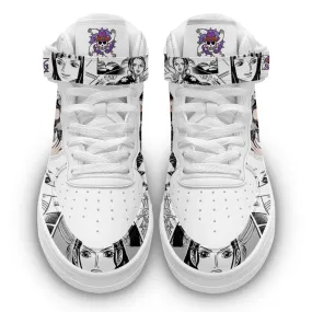 Nico Robin Sneakers Air Mid OP Custom Anime Shoes Mix Manga