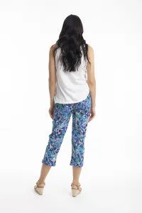 Orientique Cotton Cayman Print Pant