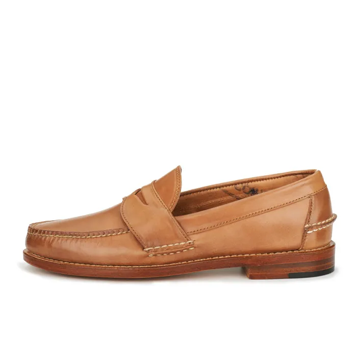 Pinch Penny Loafers - Caramel Shell Cordovan