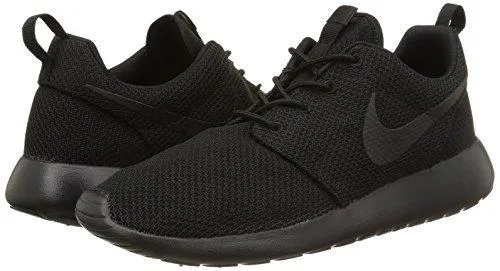 Roshe One Black/Black Running Shoe 10.5 Us