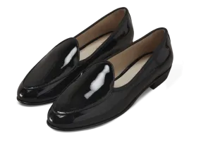 Sagan Loafers in Black Patent