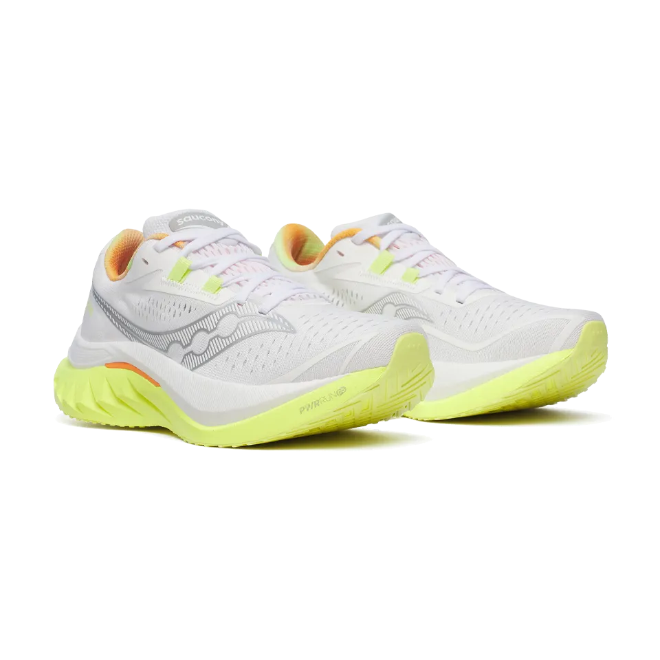 Saucony Women's Endorphin Speed 4 White/Sunny