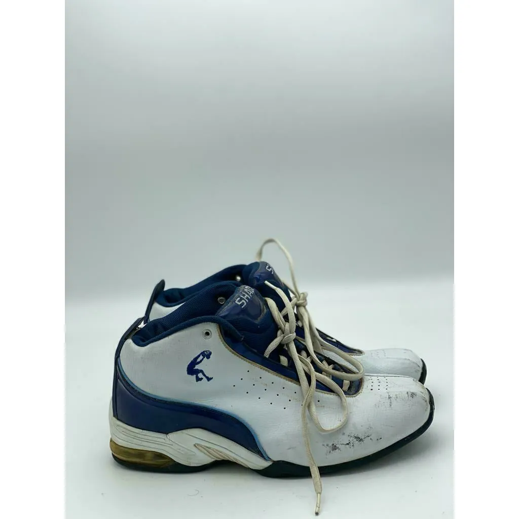 SHAQ DUNKMAN BASKETBALL MEN'S SHOES SIZE 13 WHITE BLUE