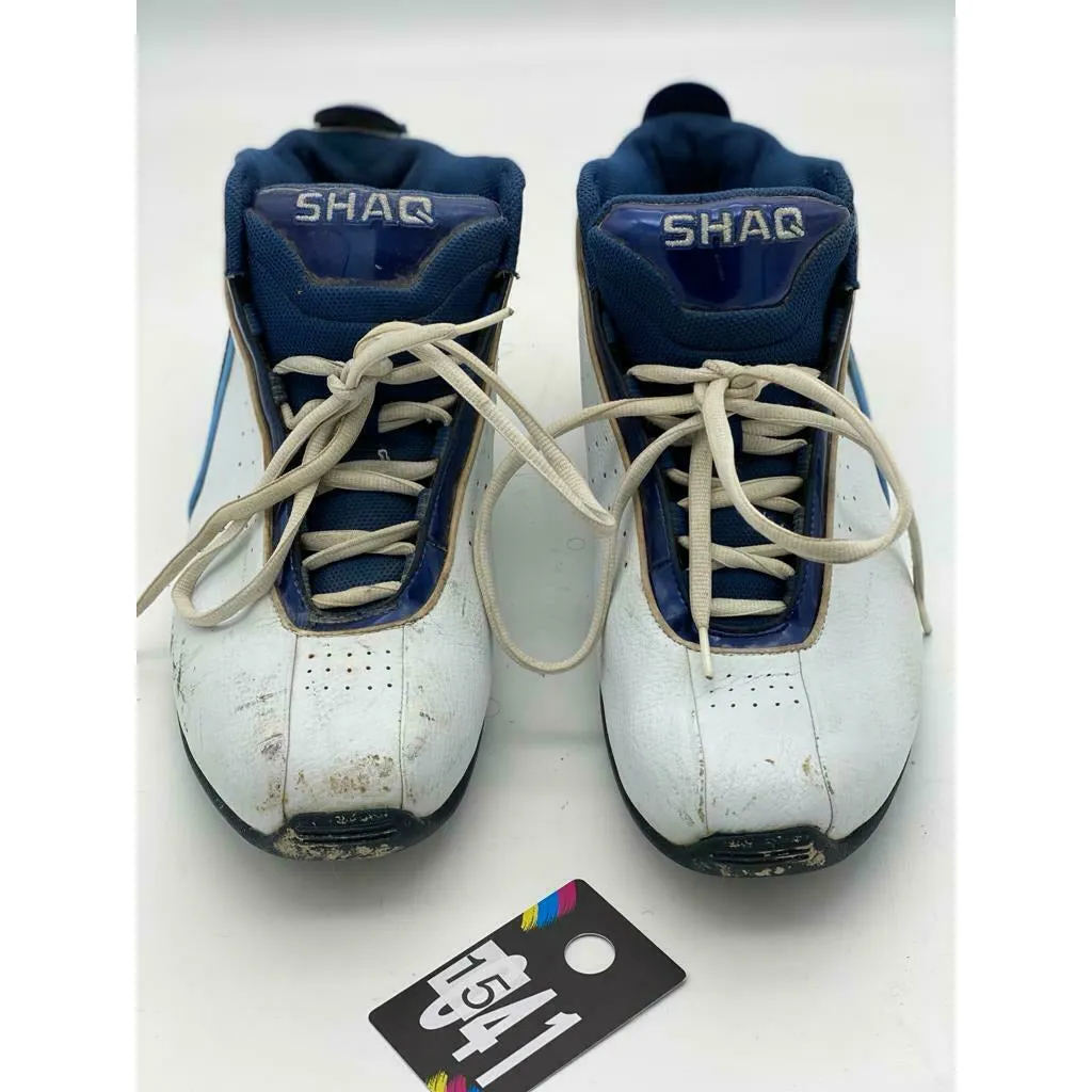 SHAQ DUNKMAN BASKETBALL MEN'S SHOES SIZE 13 WHITE BLUE