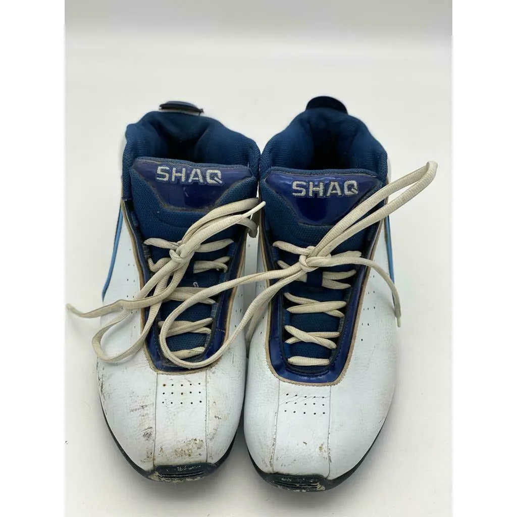 SHAQ DUNKMAN BASKETBALL MEN'S SHOES SIZE 13 WHITE BLUE