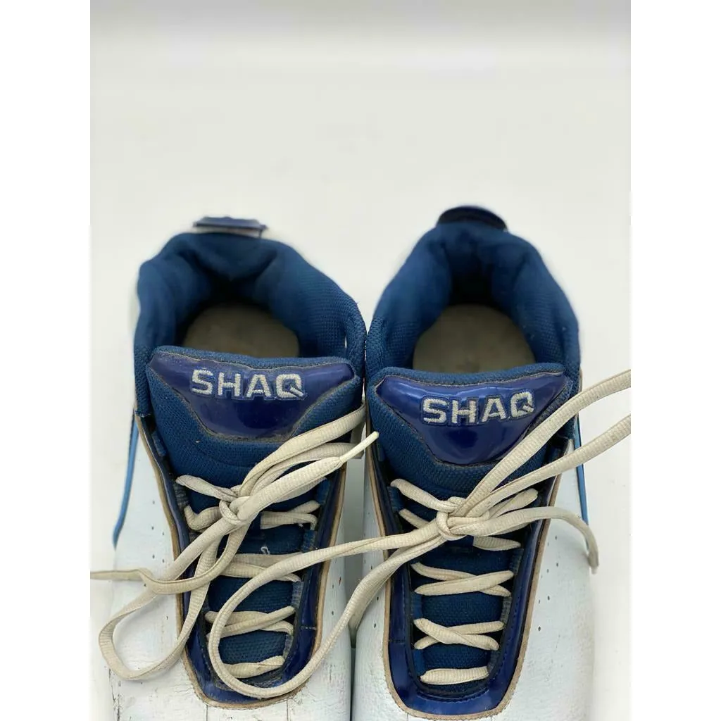 SHAQ DUNKMAN BASKETBALL MEN'S SHOES SIZE 13 WHITE BLUE