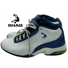 SHAQ DUNKMAN BASKETBALL MEN'S SHOES SIZE 13 WHITE BLUE