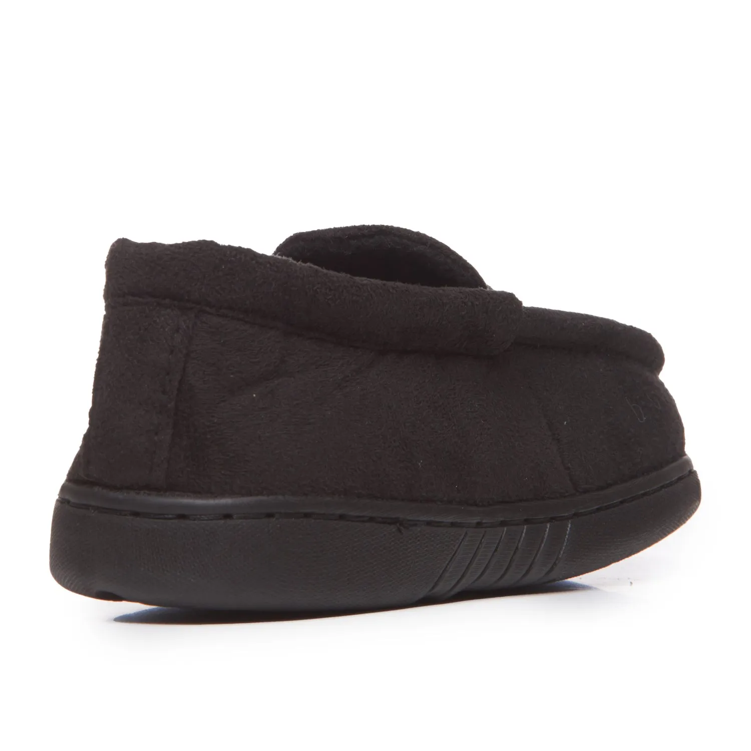 Skysole Boys’ Micro-Suede Slippers, Indoor and Outdoor Moccasin Loafers with Rubber Soles