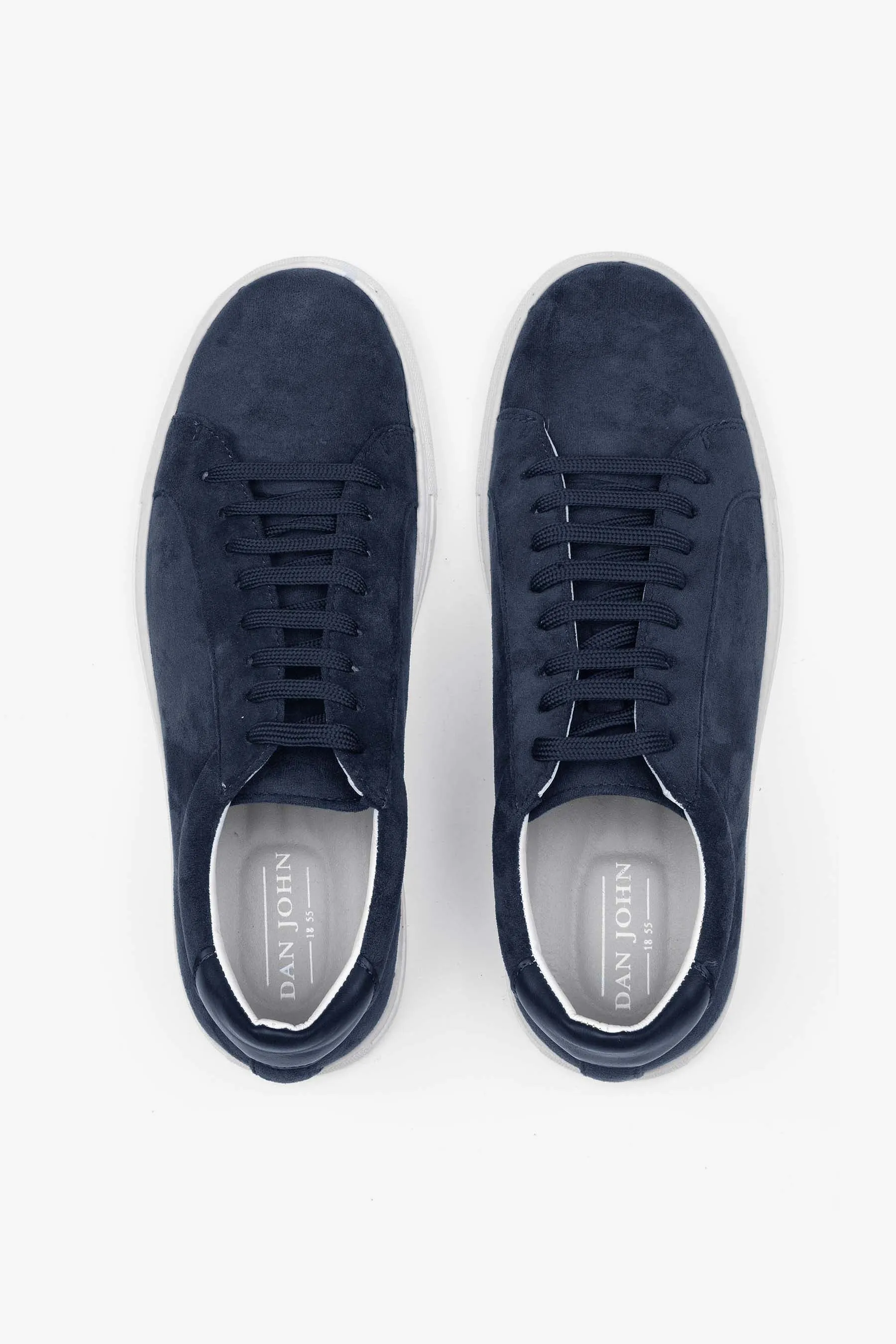 Sneakers scamosciate blu
