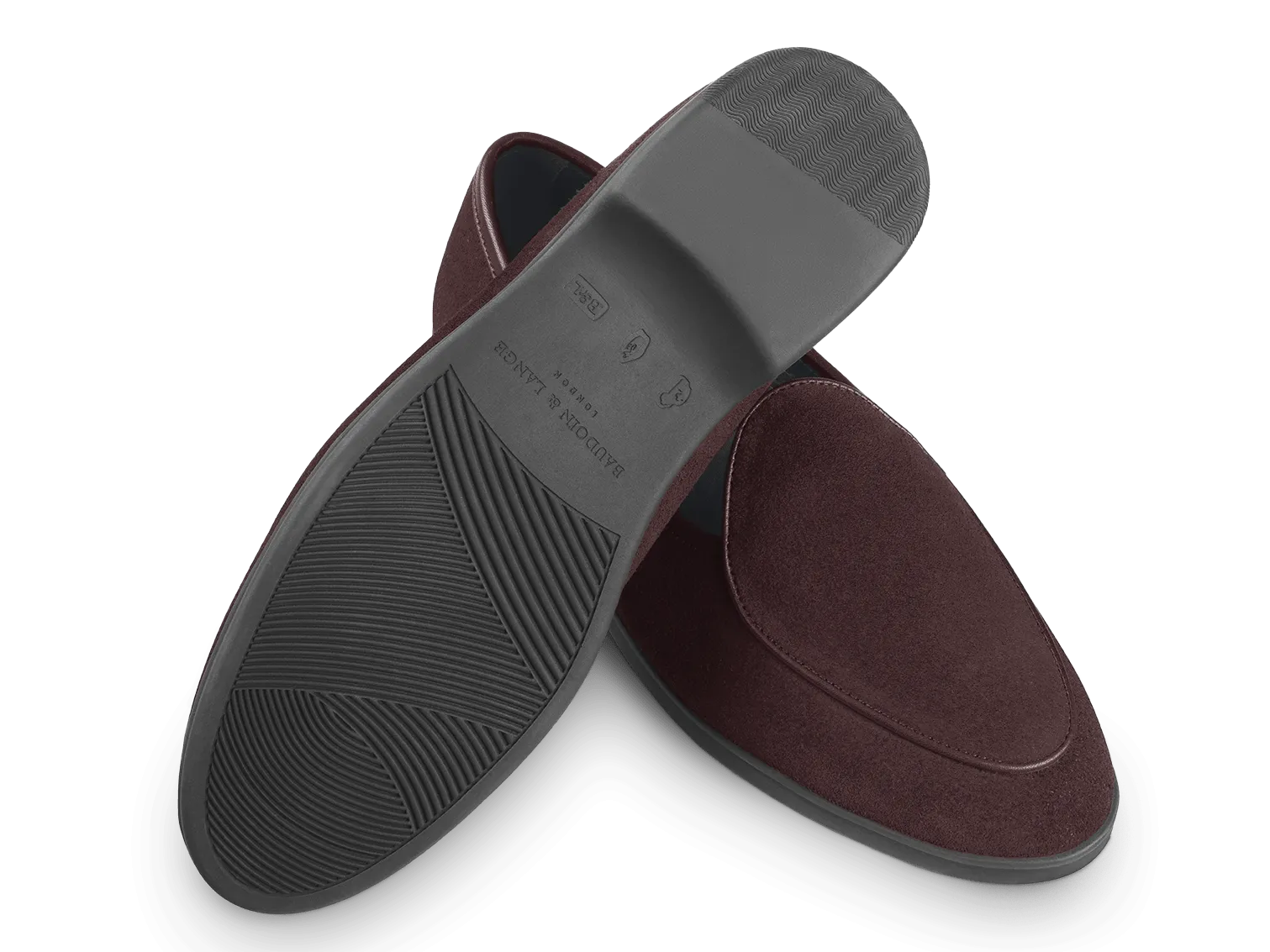 Stride Loafers in Sultan Glove Suede Dark Sole