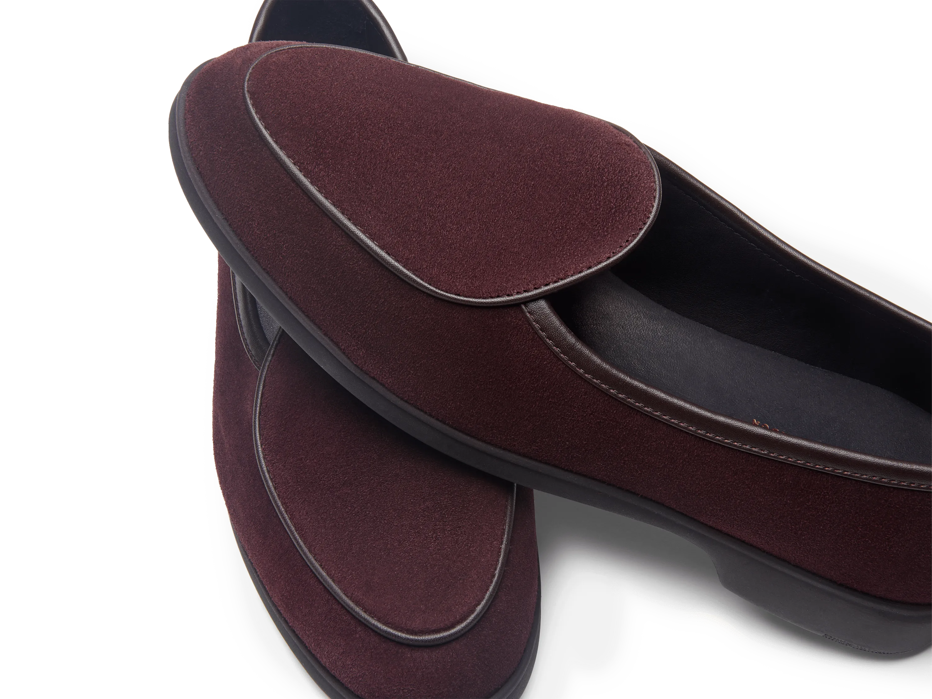 Stride Loafers in Sultan Glove Suede Dark Sole