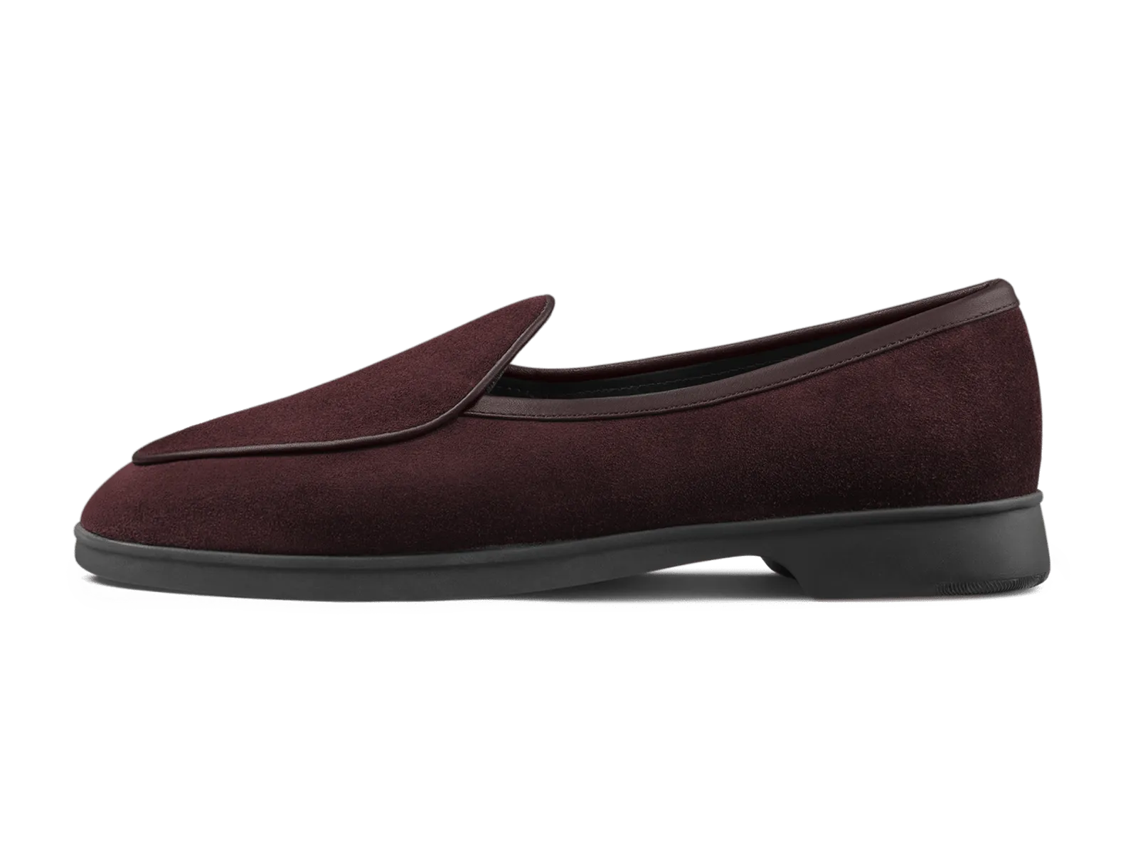 Stride Loafers in Sultan Glove Suede Dark Sole