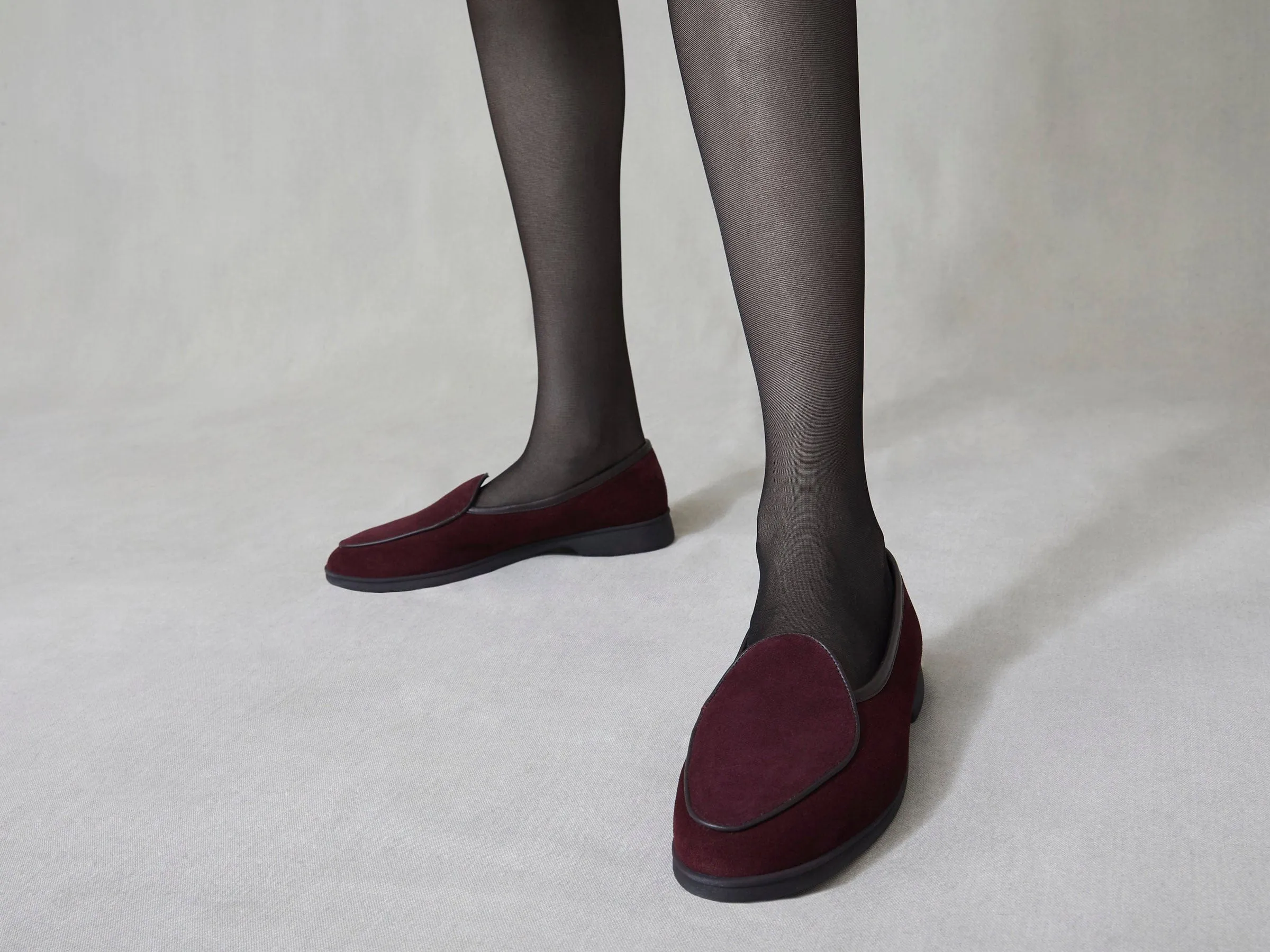 Stride Loafers in Sultan Glove Suede Dark Sole