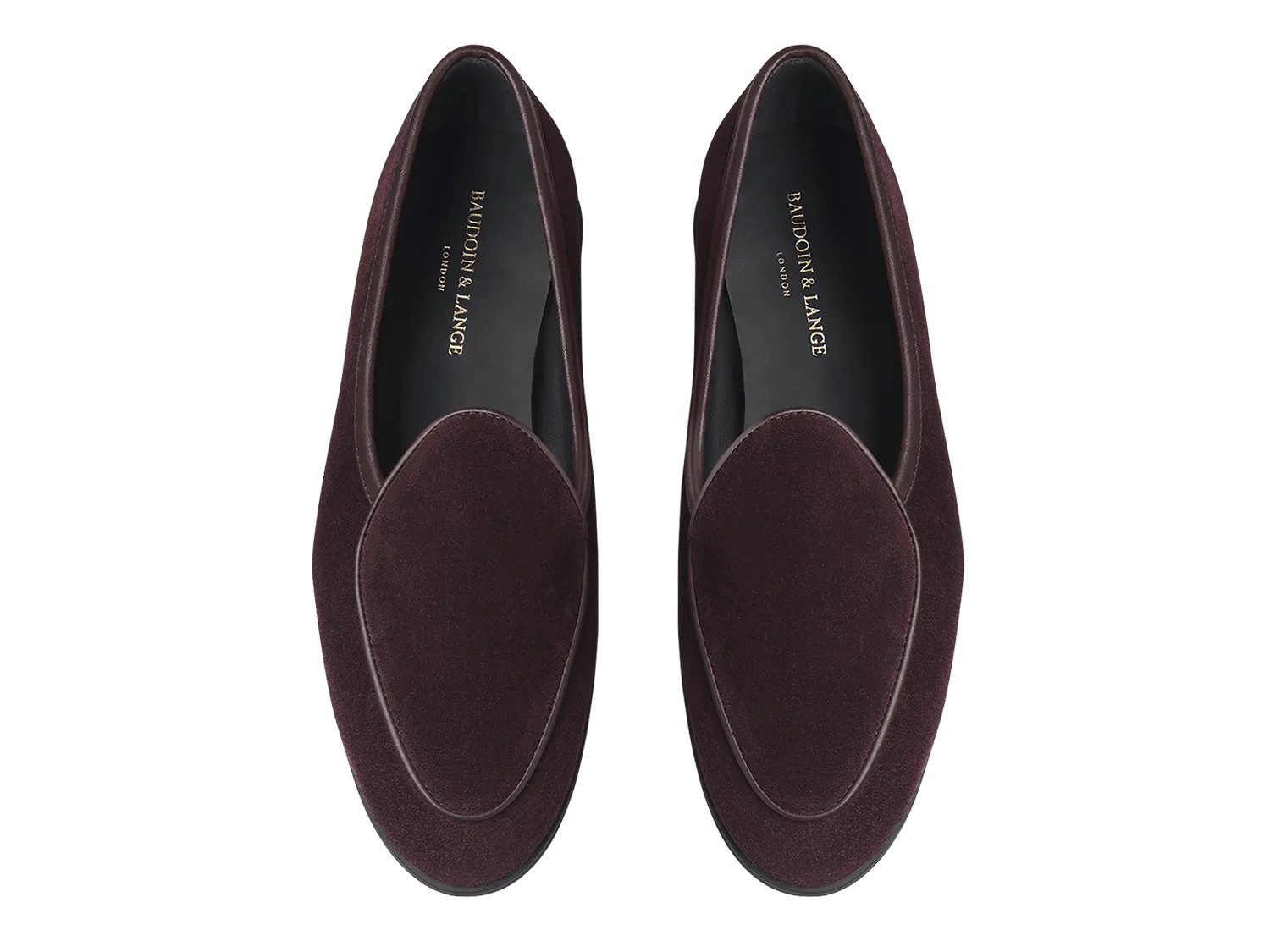 Stride Loafers in Sultan Glove Suede Dark Sole