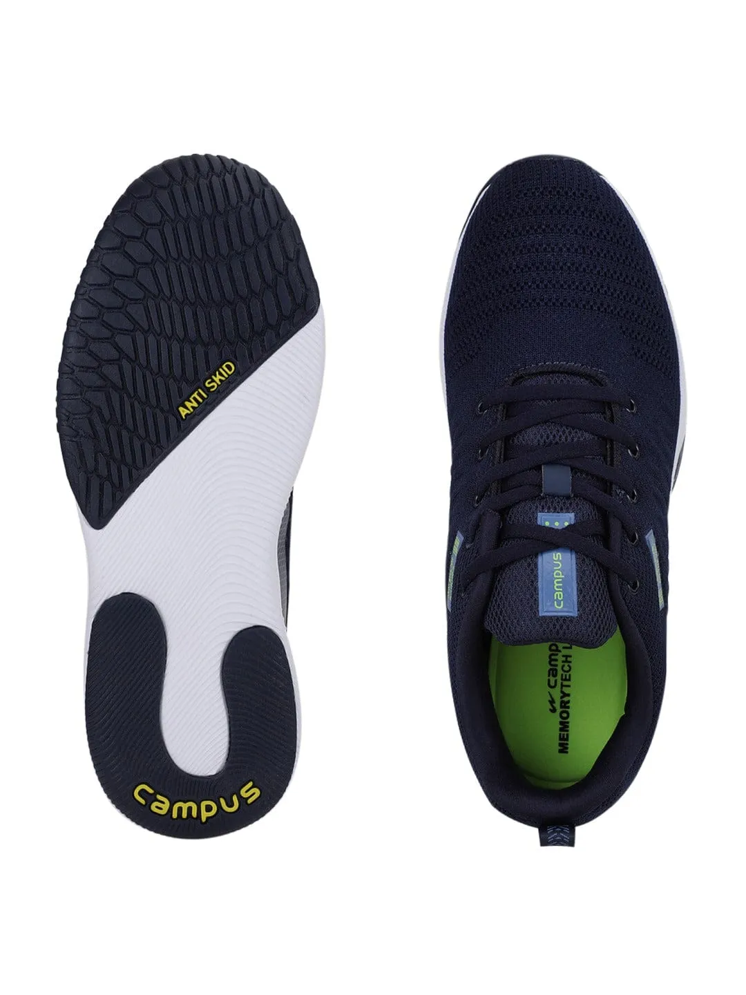 TOLL Navy Men's Running Shoes