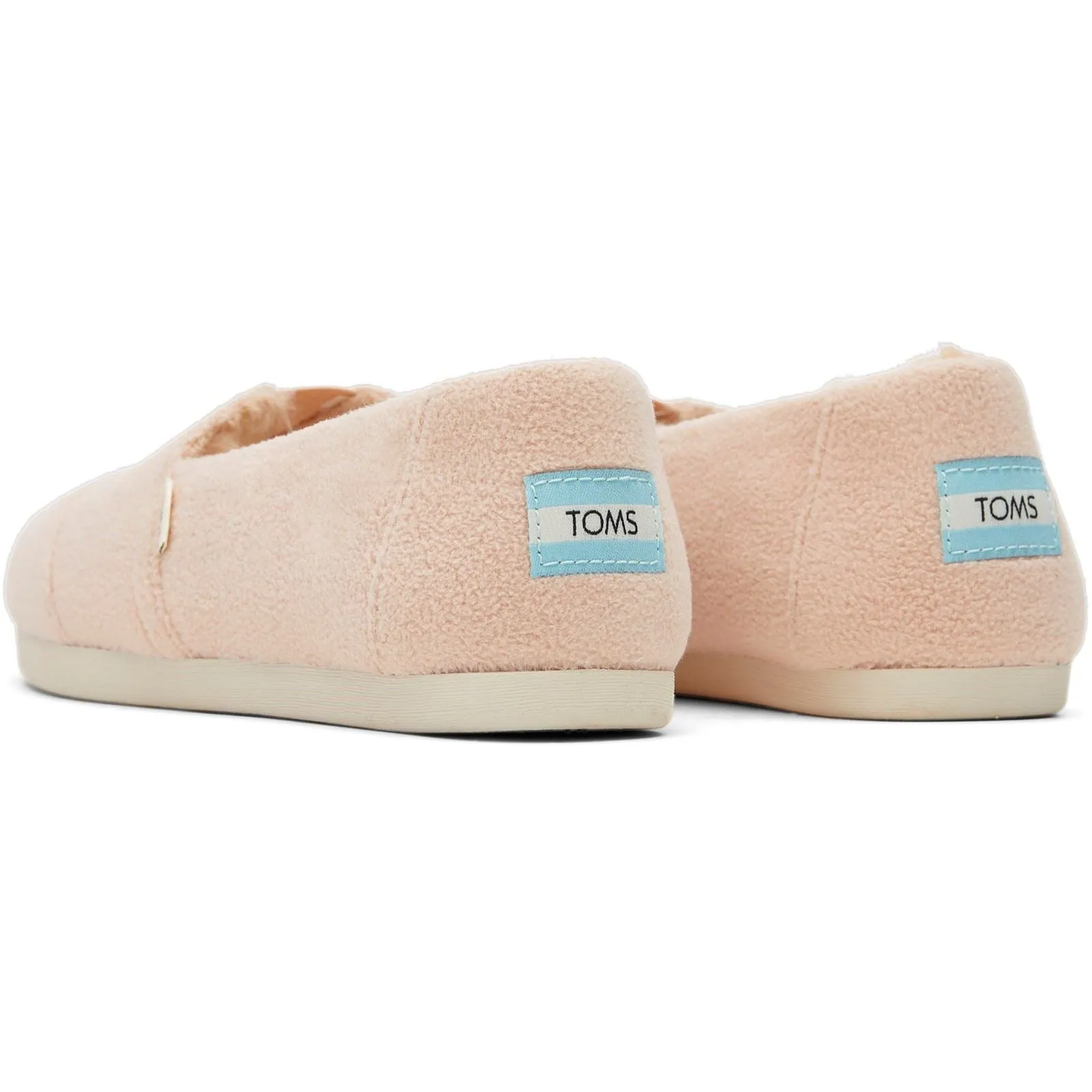 TOMS Alpargata Pink 100% Polyester Female Classic Ladies Slippers