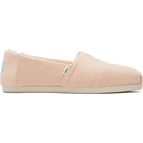 TOMS Alpargata Pink 100% Polyester Female Classic Ladies Slippers
