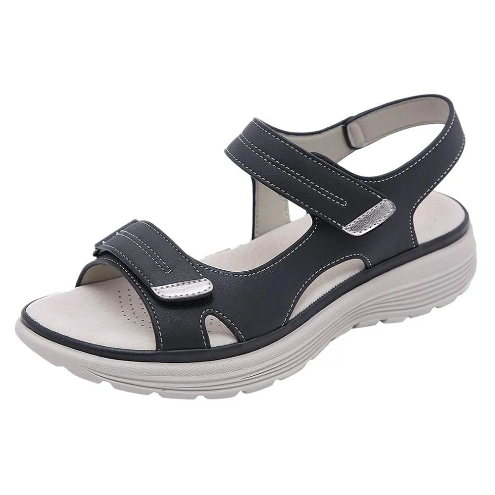 Women Summer Non-Slip Sandals Open Toe Breathable Soft Bottom Casual