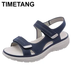 Women Summer Non-Slip Sandals Open Toe Breathable Soft Bottom Casual